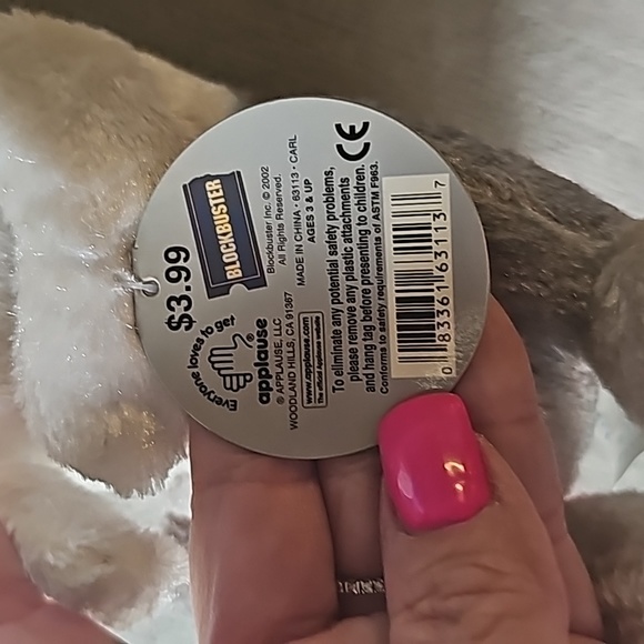 Applause Blockbuster Carl and Ray Mascots Plush Collectibles NWT - Picture 11 of 15